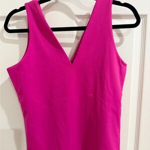 Abercrombie & Fitch Seamless Fabric V-Neck Bodysuit